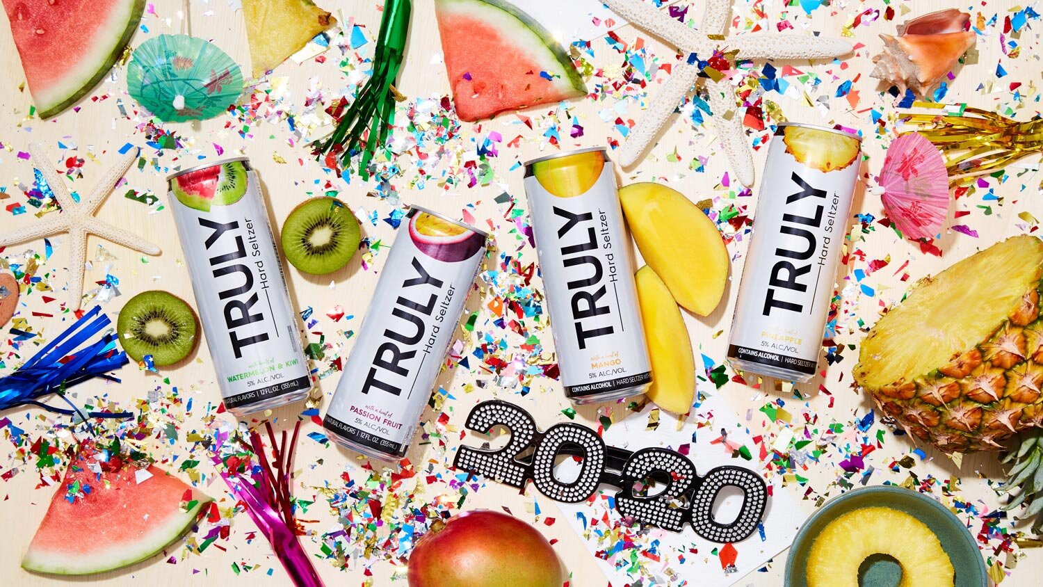 Truly Hard Seltzer Holiday Campaign 2019