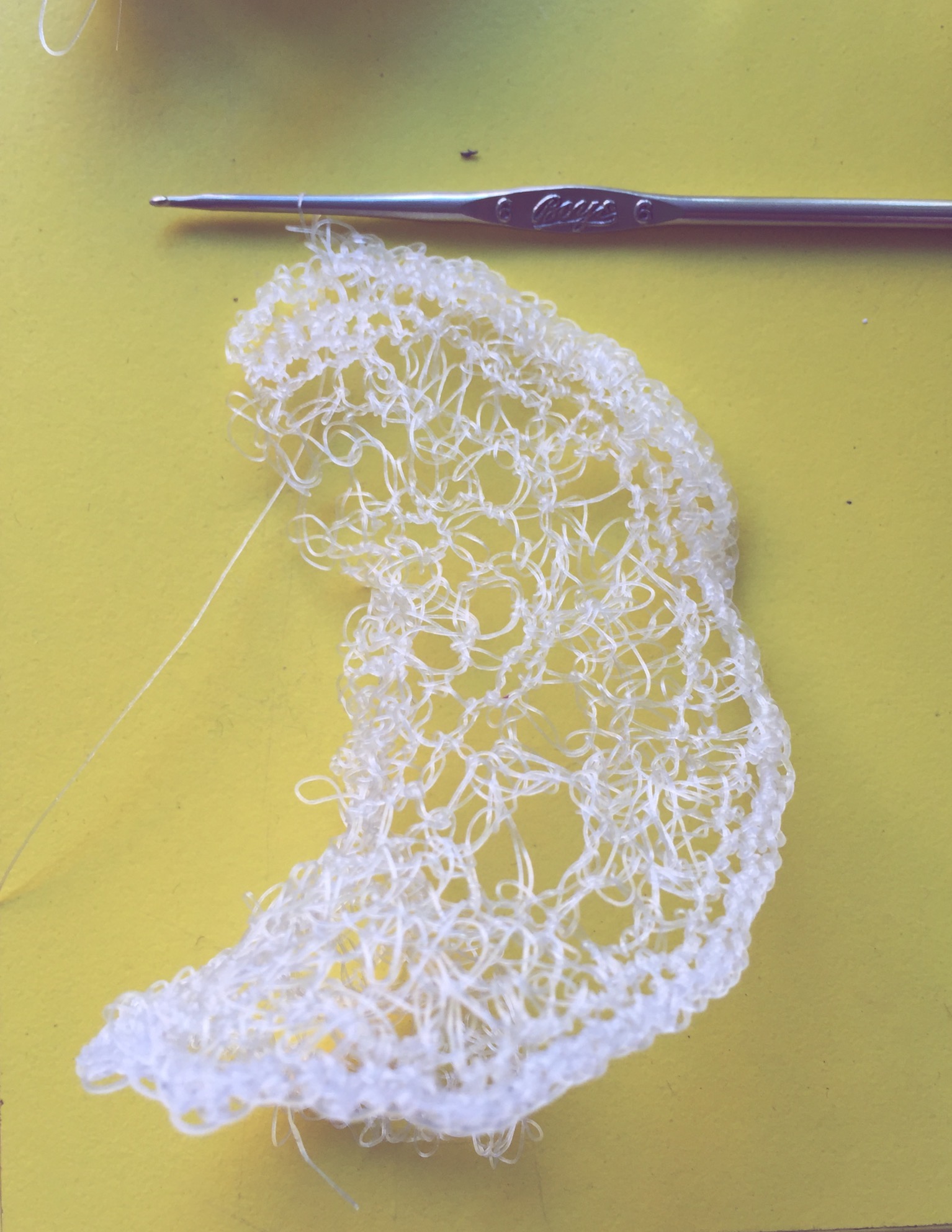 AlgiKnit III Work In Progress