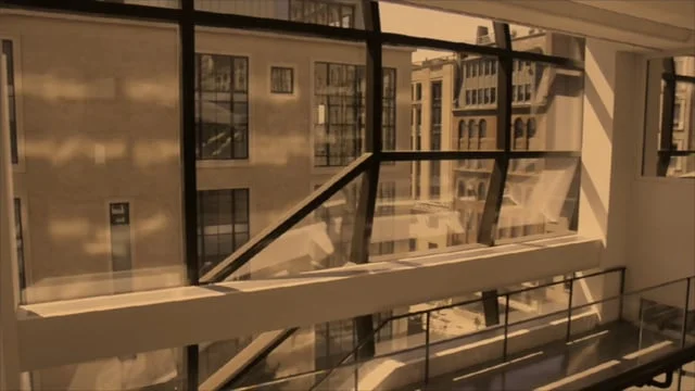 University As Space Light Sound Time, a 30 second video