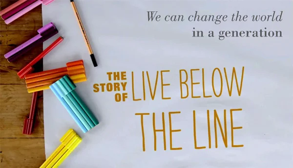 The story of Live Below the Line