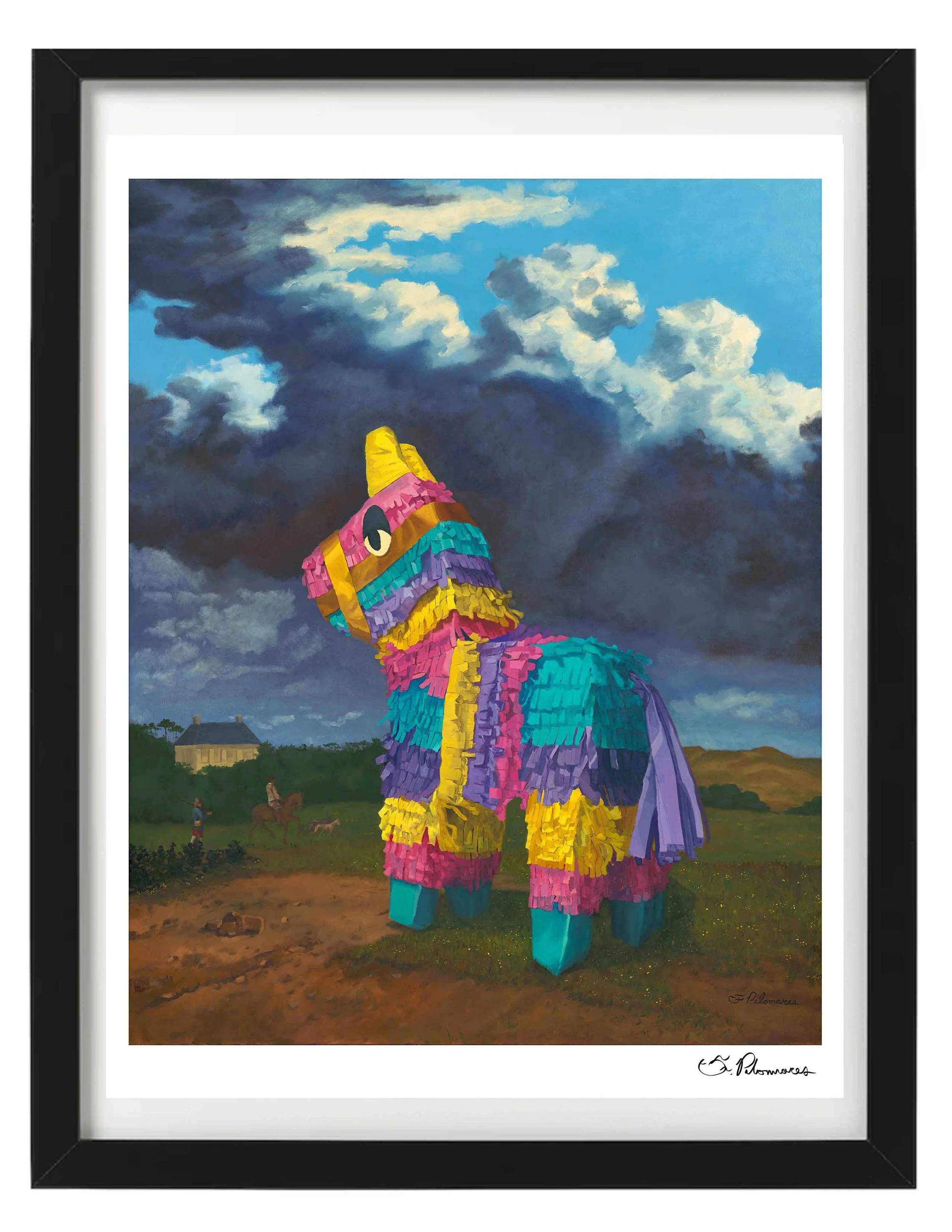 Piñatawithtwohunters_printframe.jpg