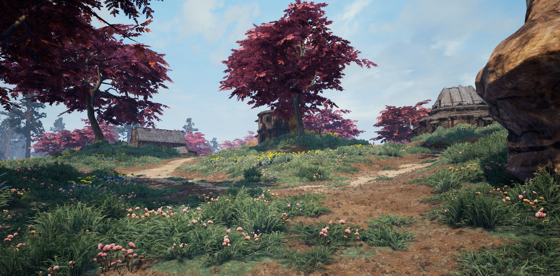 Credits: lighting, terrain textures, flora