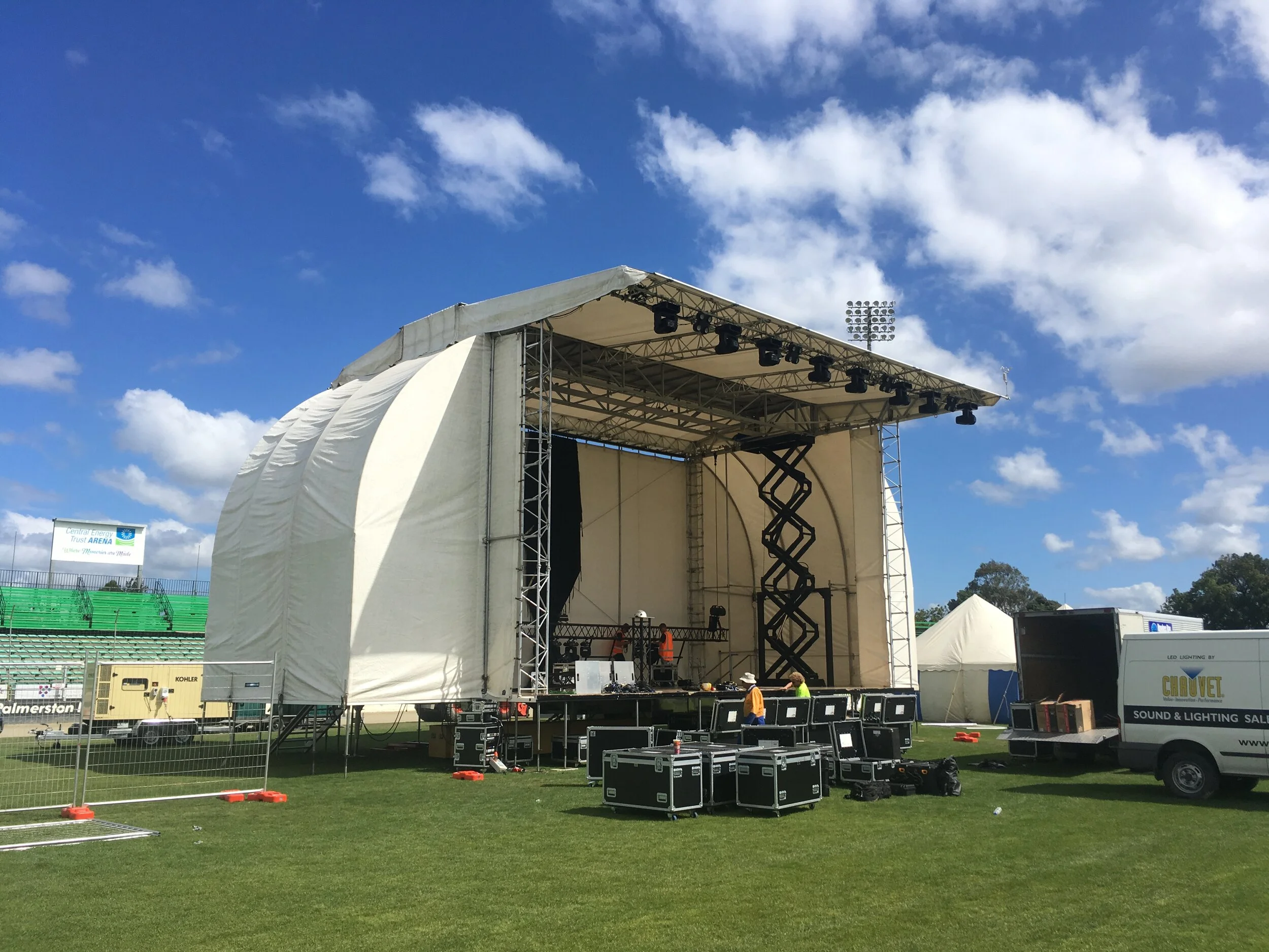 Portable Stages, Mobile Staging, Indoor and Outdoor Stage — Audio Progress