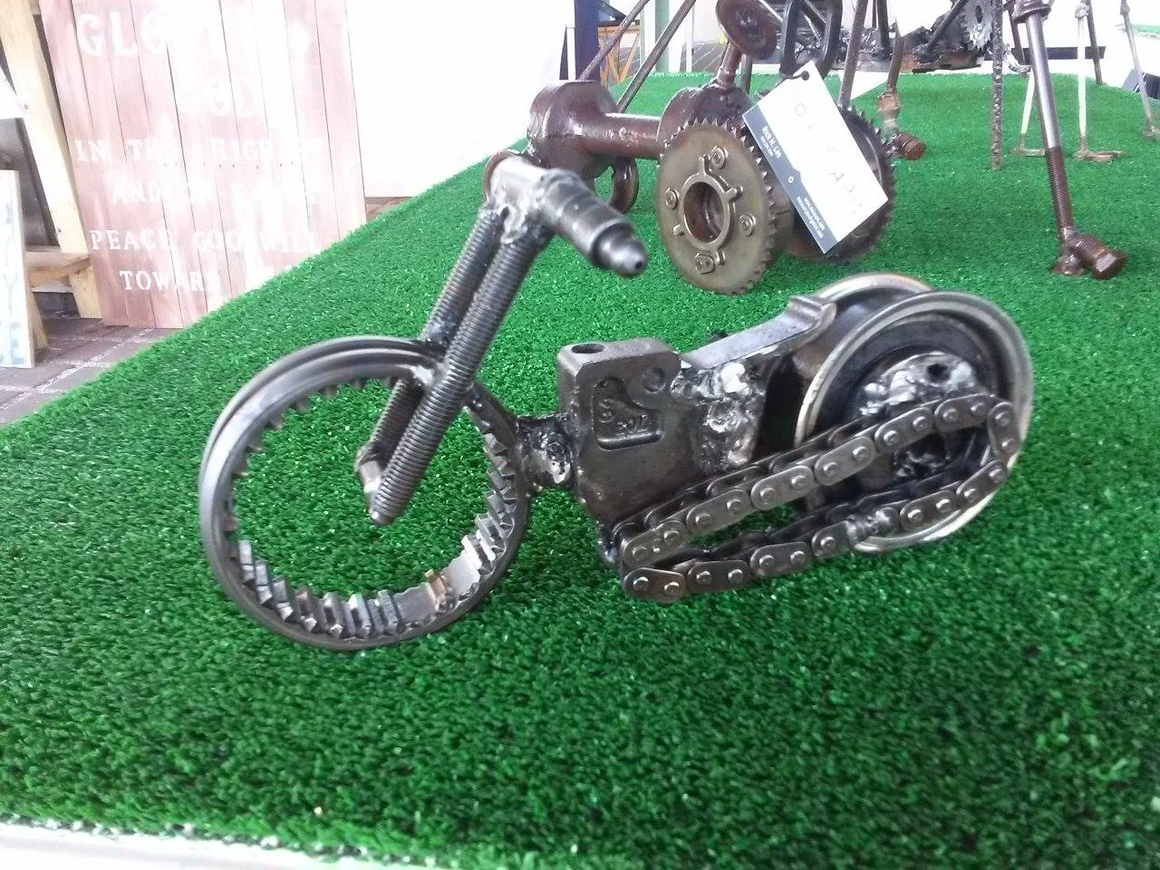 Motorcycle with Chain