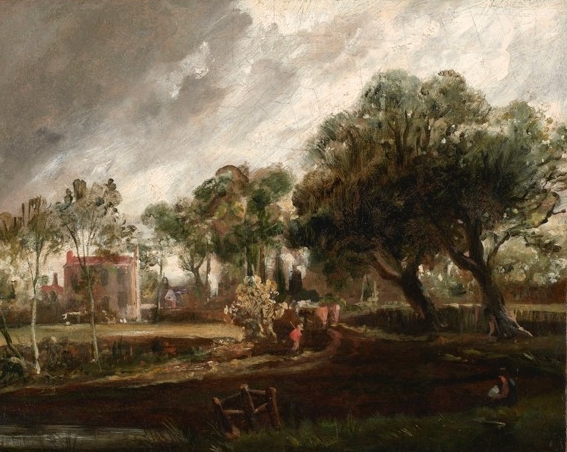 JOHN CONSTABLE, R.A. (1776 – 1837) Golding Constable’s House, East Bergholt, Suffolk