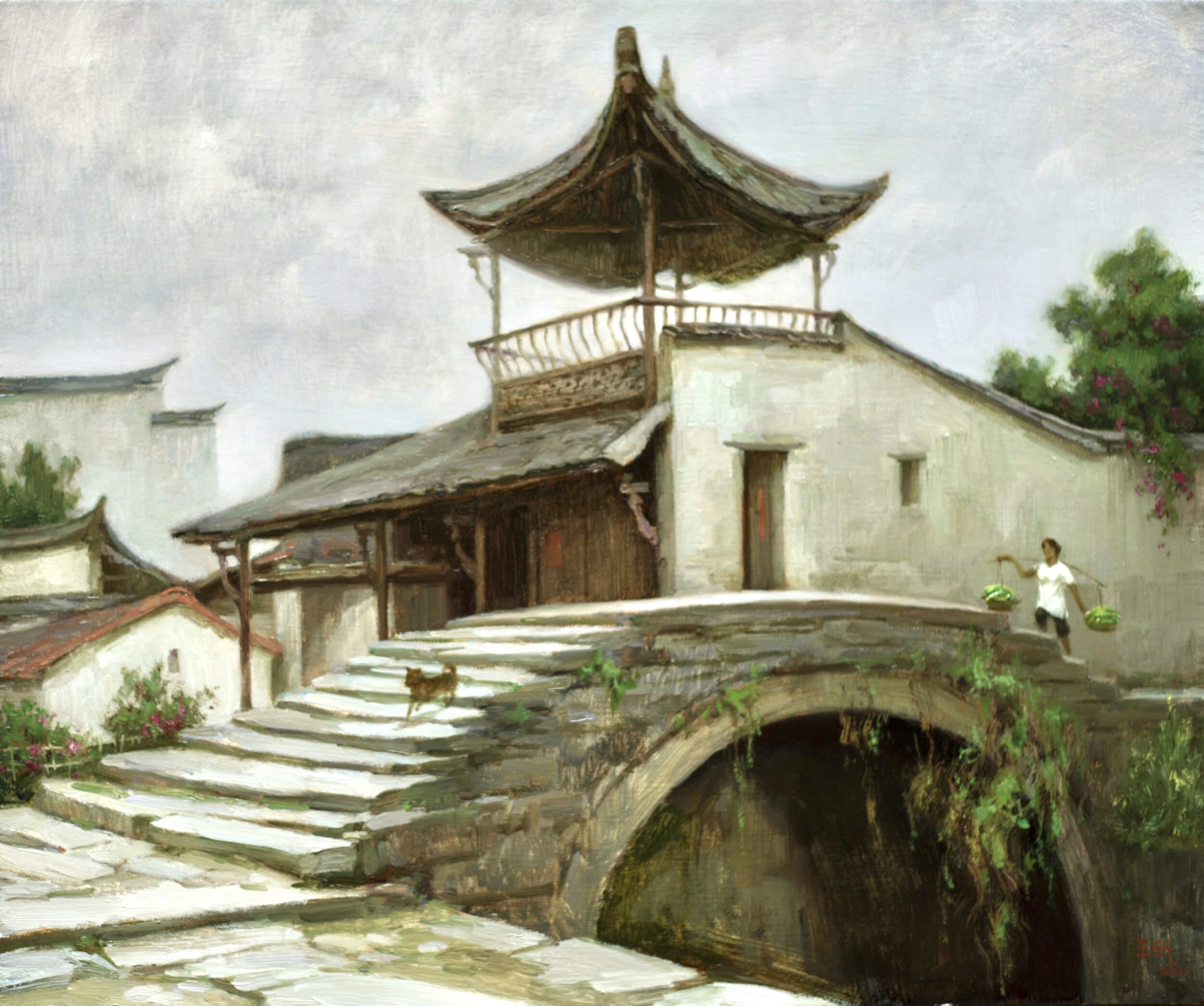 《停顿的时光》50X60 cm 2011年.jpg