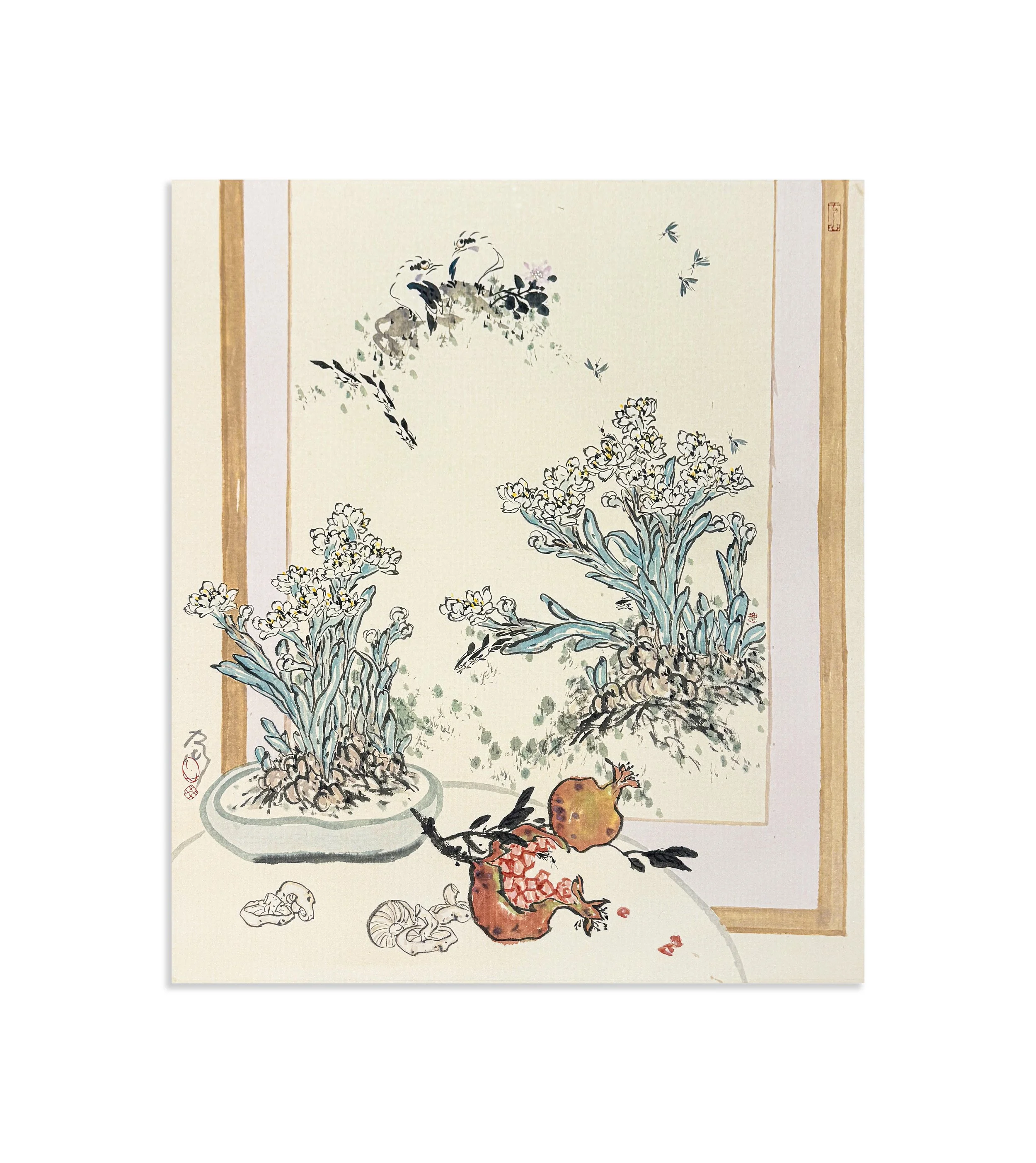 水仙花 - 69cm x 59.5cm.JPG