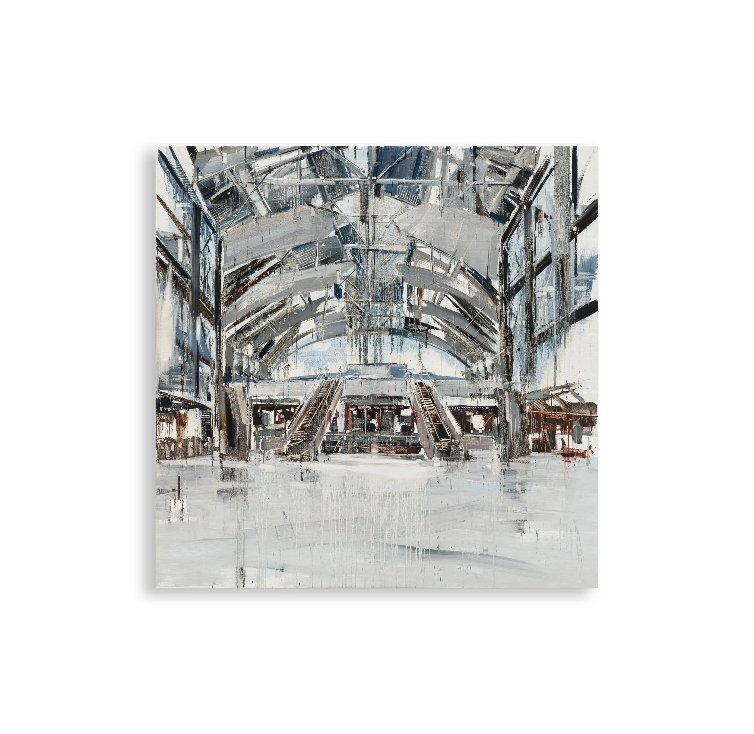 The Gateway #2, 2015, oil on jute, 200x200cm.jpg