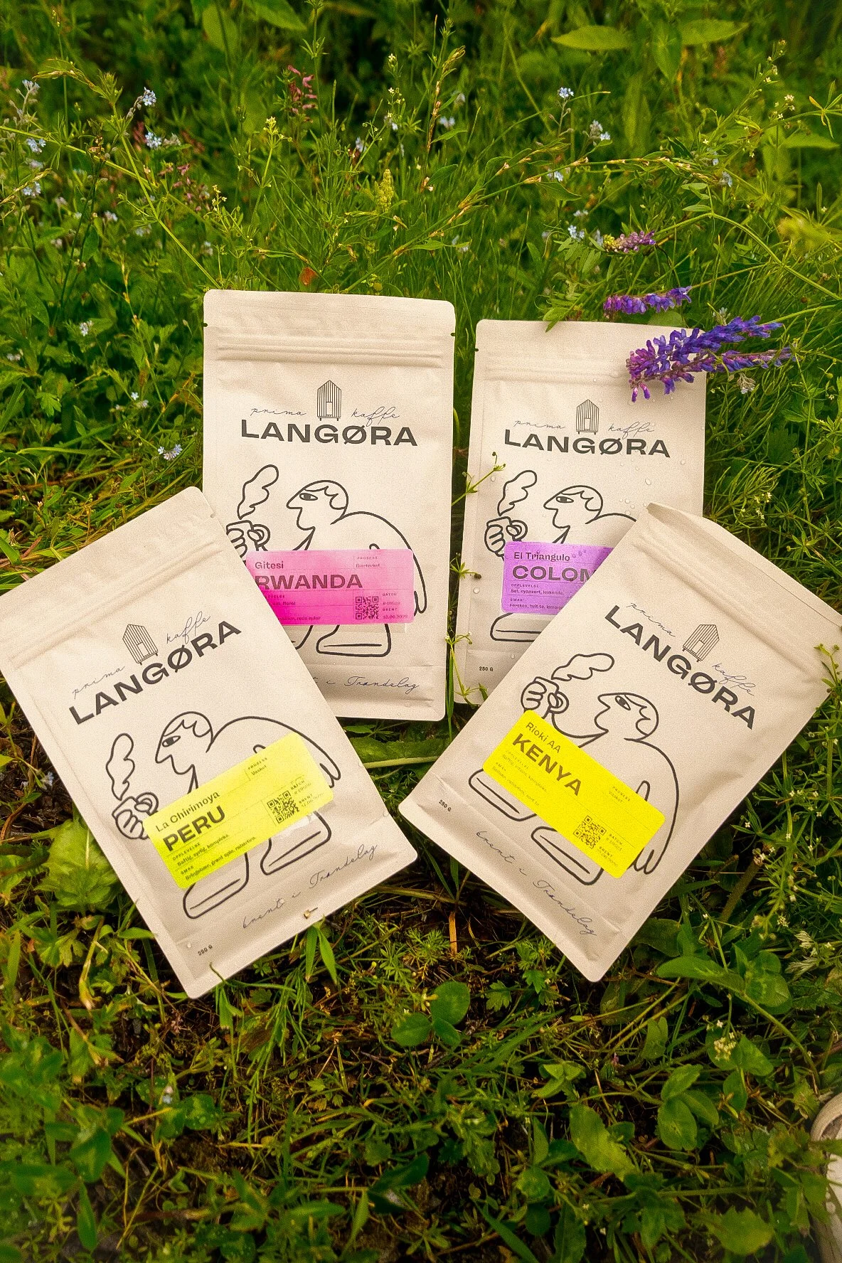 Sommerpakke - 4 x 250g