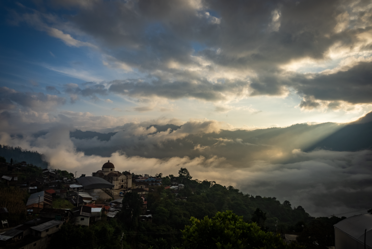 A scenic view of Sierra Juárez.