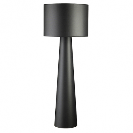 Sculpture - Svart Shintz Golvlampa i shintz. 50x135x50 cm Lagerstatus: I lager.