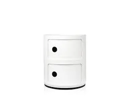Componibili Sidebord Anna Castelli Feriers från Kartell byggbar D 42 cm/modul Går även att få på hjul. Lagerstatus: I lager
