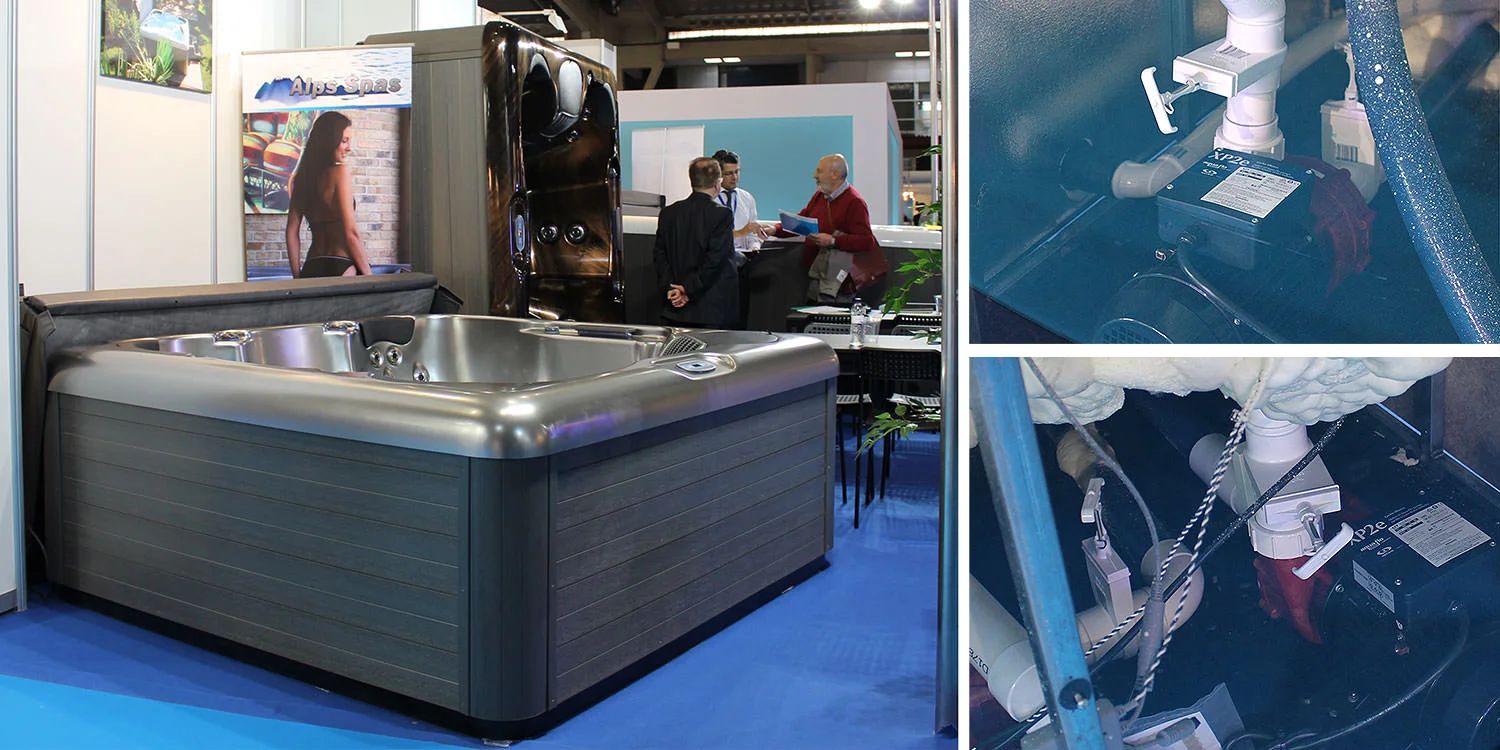 Aqua-Flo pumps at Alps Spas
