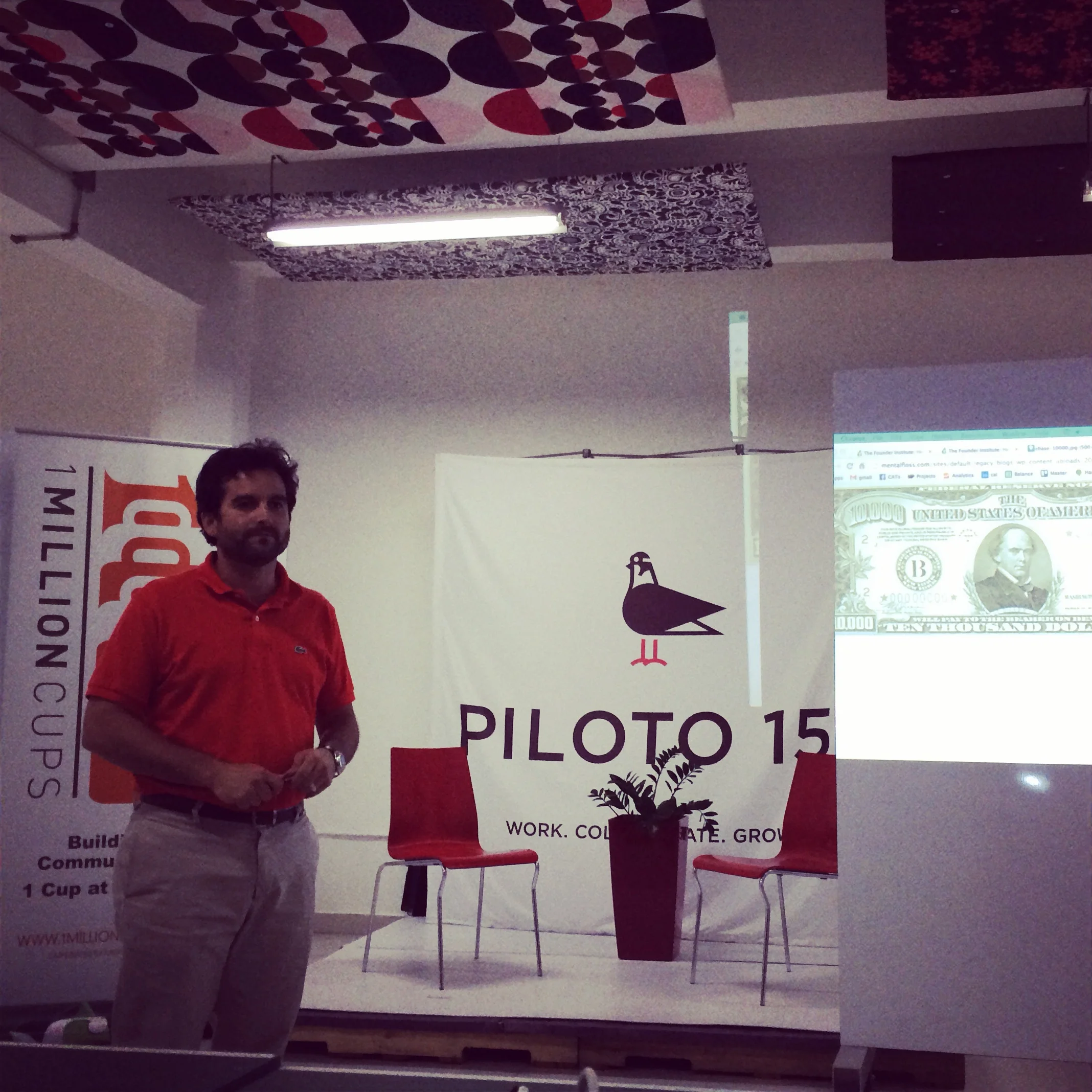 Startup pitches at Piloto 151