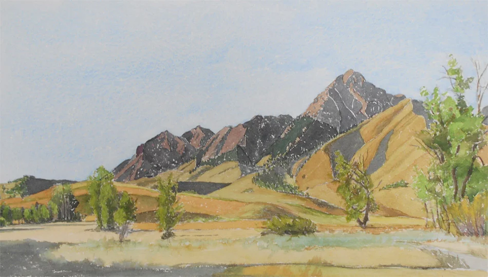 Sawtooth Range, Idaho, Evening