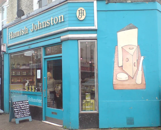 the gourmet's choice: Hamish Johnson's fine cheeses are famous!