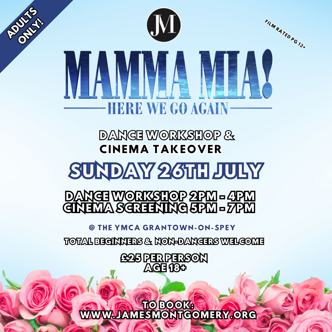 Mama Mia Dance Workshop & Cinema Takeover - Sunday 26th July 2026