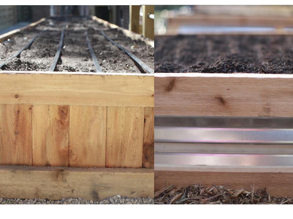 Handcrafted Cedar Raised Beds
