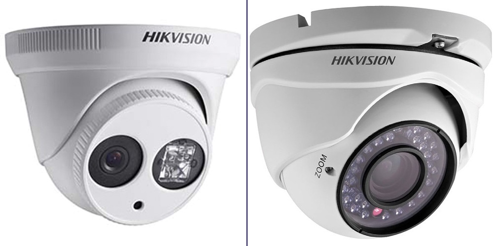 IR Flood or EXIR (Left) vs the traditional IR Ring (Right)