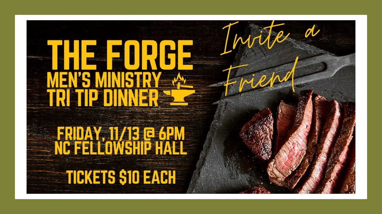The Forge Men's Ministry Dinner