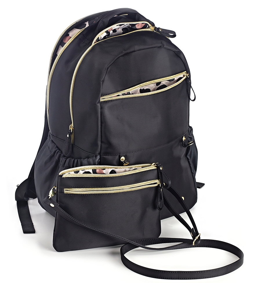 Women Travel Backpack Purse In Waterproof Nylon W-Anti Theft Pocket –  Pikobag