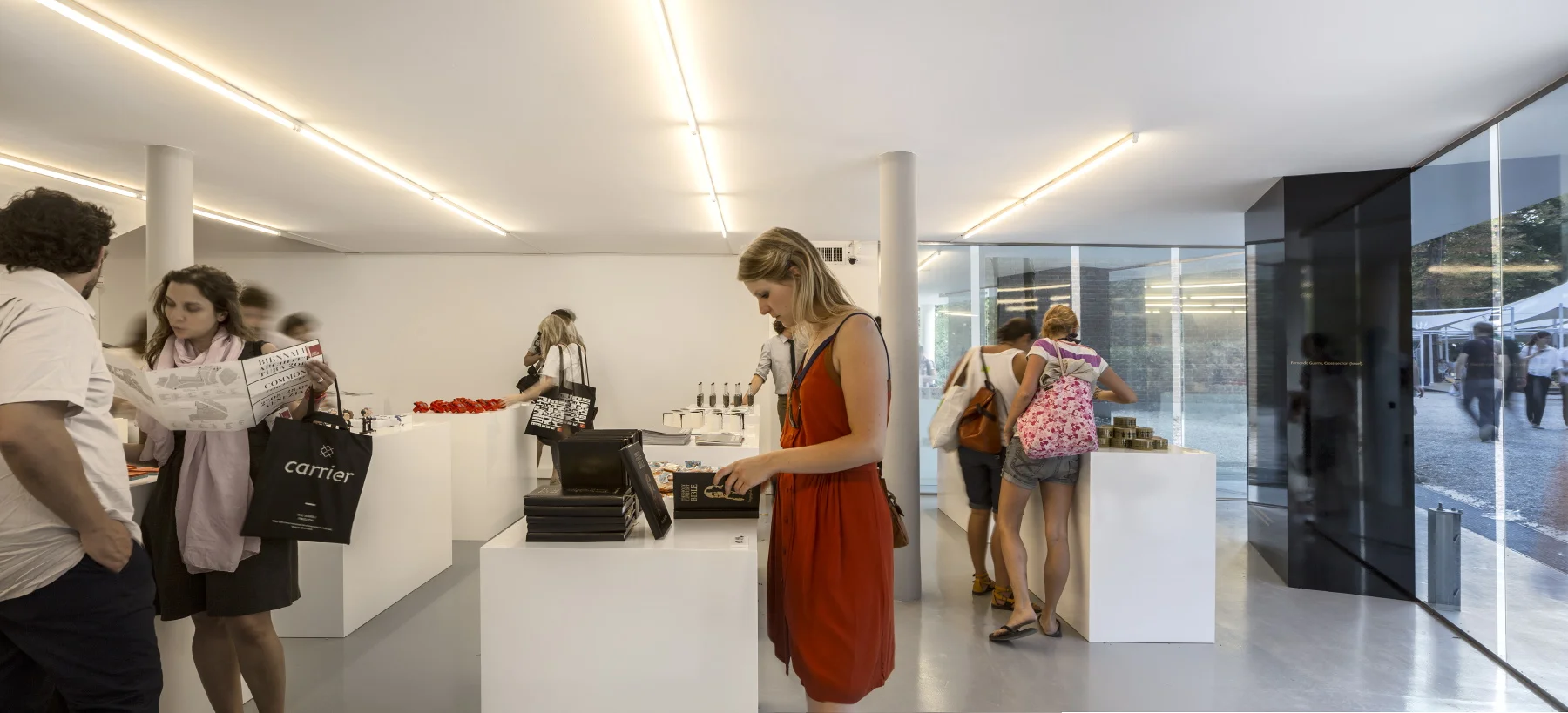 Exhibition View ("Merchandise Store")