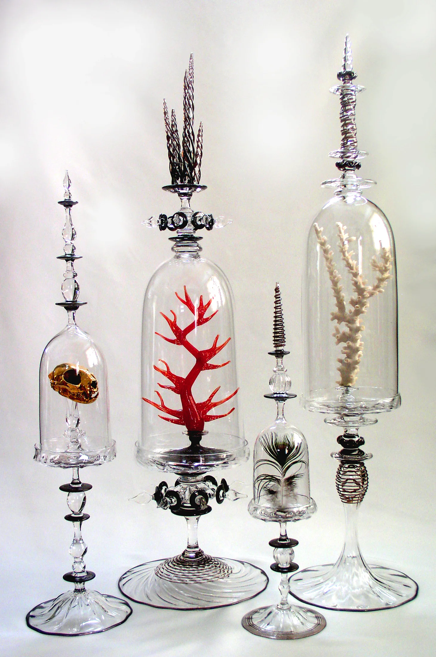 bell jars black