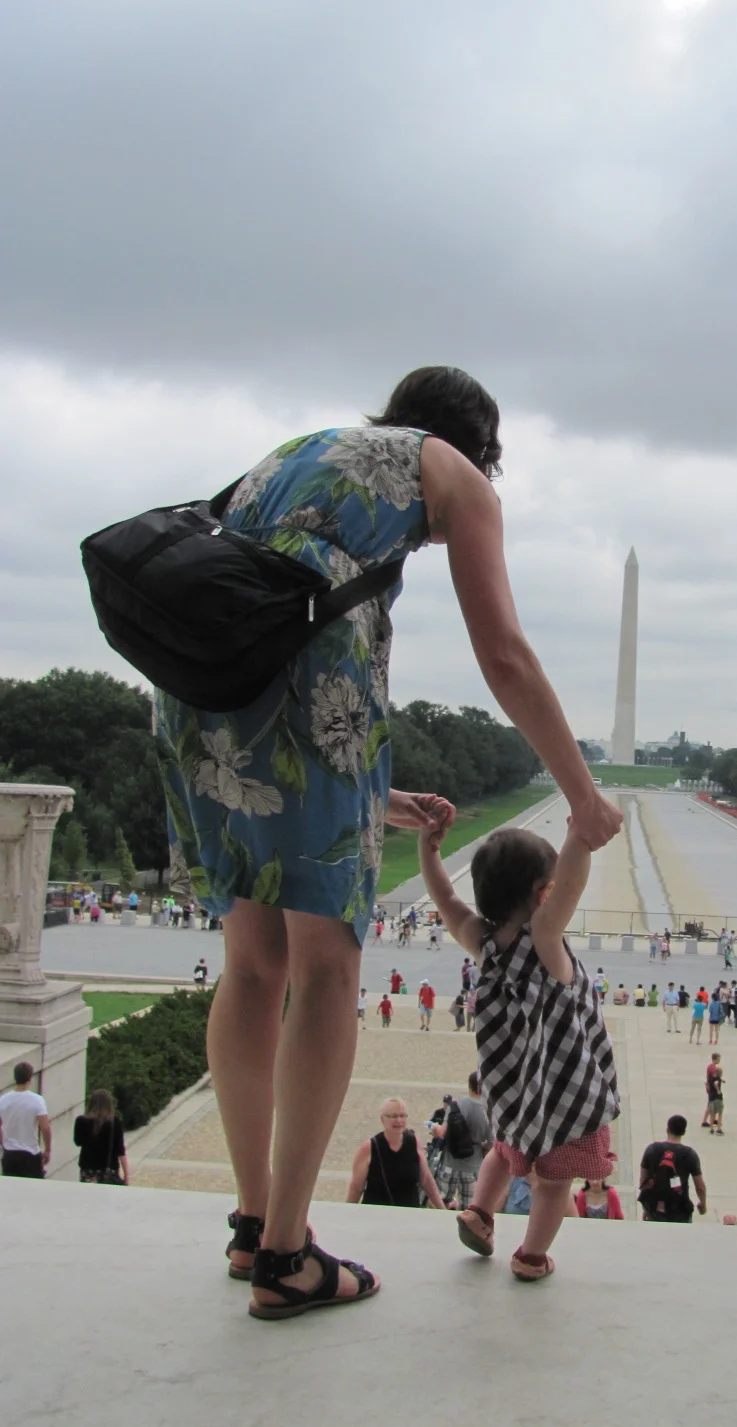 Cleo got to see DC!