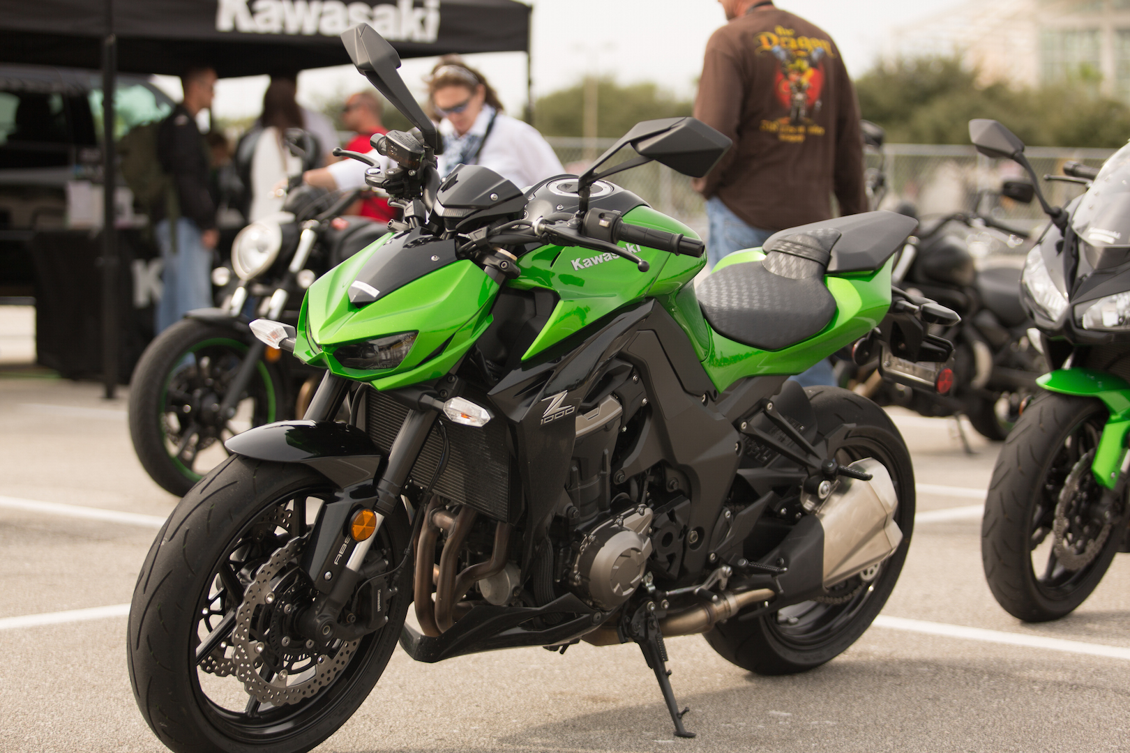 2015 Kawasaki Z1000 Test Ride AIM Expo 2015 — The CHomer