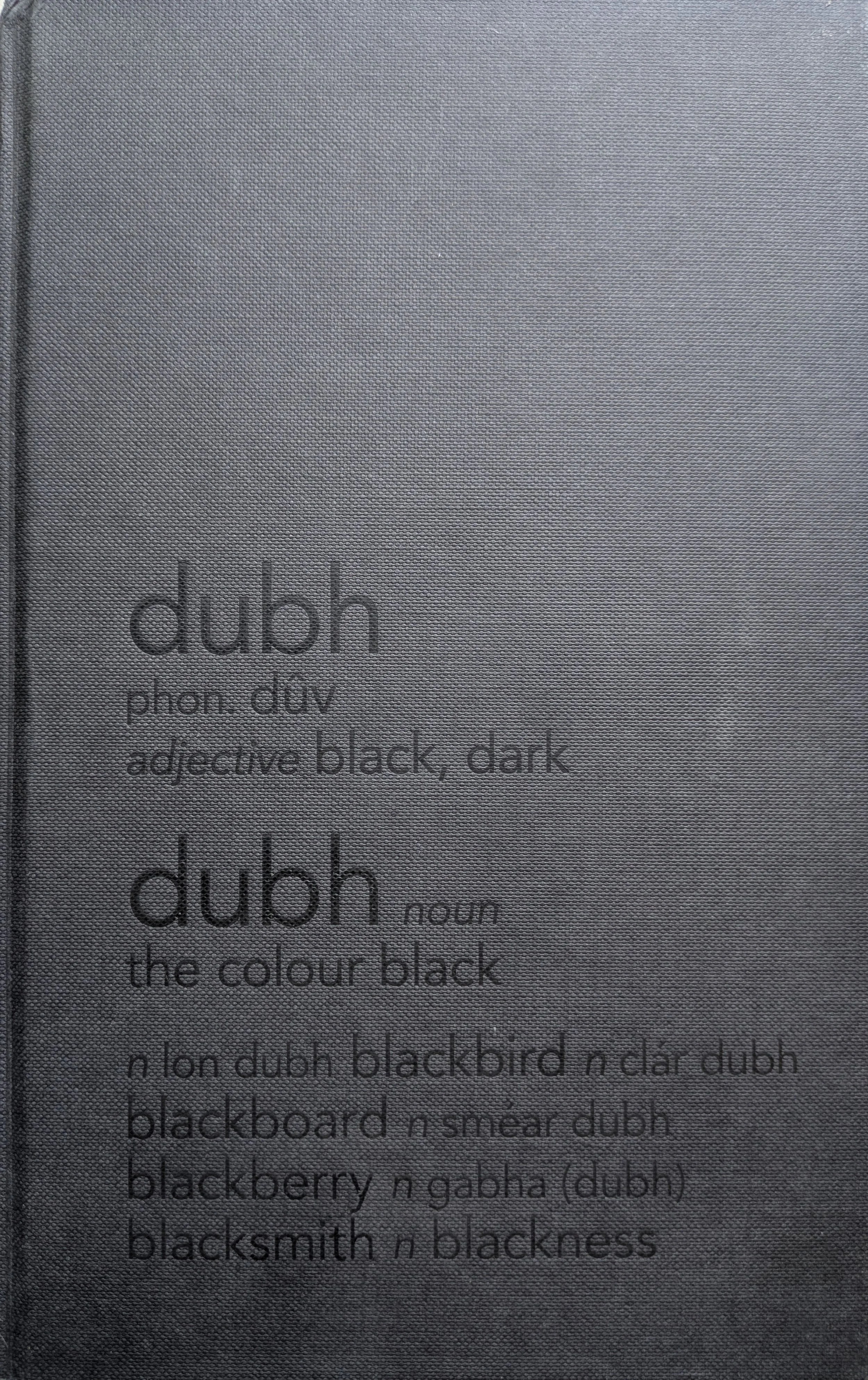 dubh: Dialogues in Black