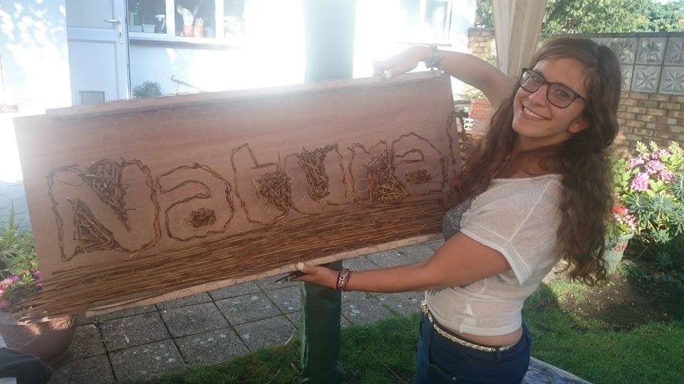 We works fast and here's Nat showing off her Natural skills