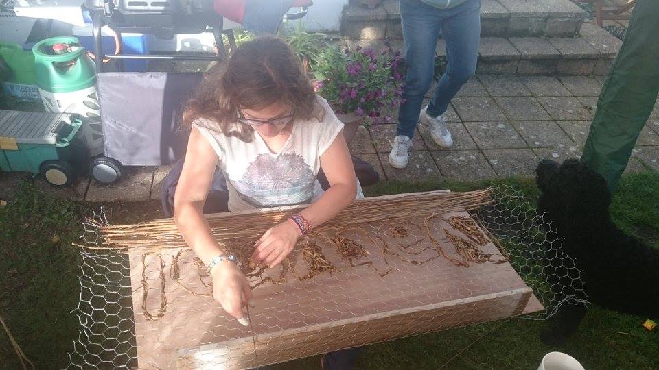 We called in the troops and Nat came down to help...