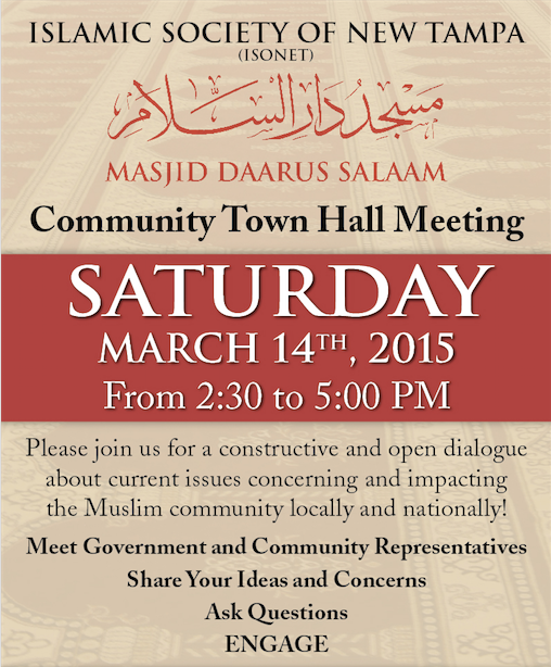 Masjid Daarus Salaam Community Town Hall Meeting