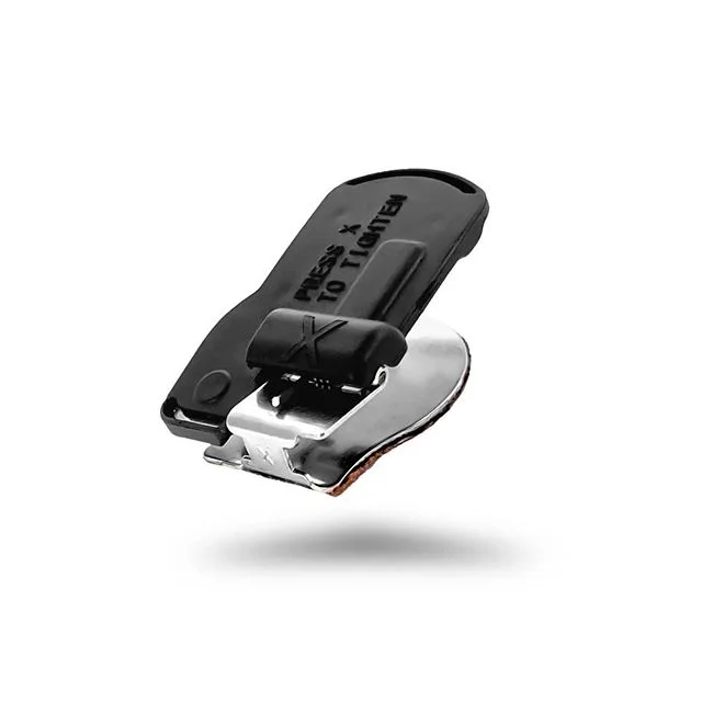 The original Sleeve Clips.  When I say that these clips were &quot;engineered,&quot; it's not an exaggeration.  Custom torsion springs, patented jaw mechanism, snap-on back cover, and X-Press adjustments for fitting different sleeve types -- all in a