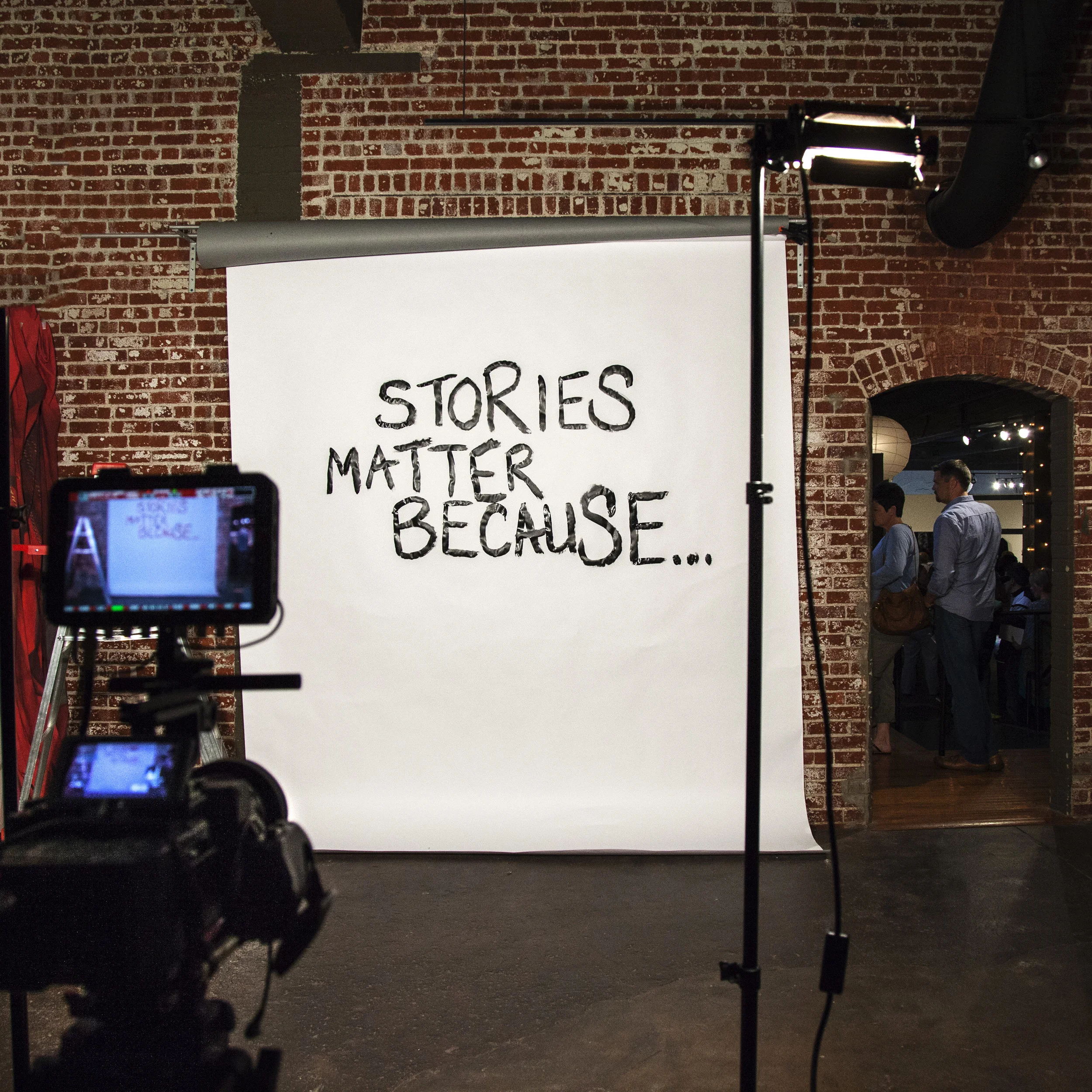 "Stories Matter Because" Video