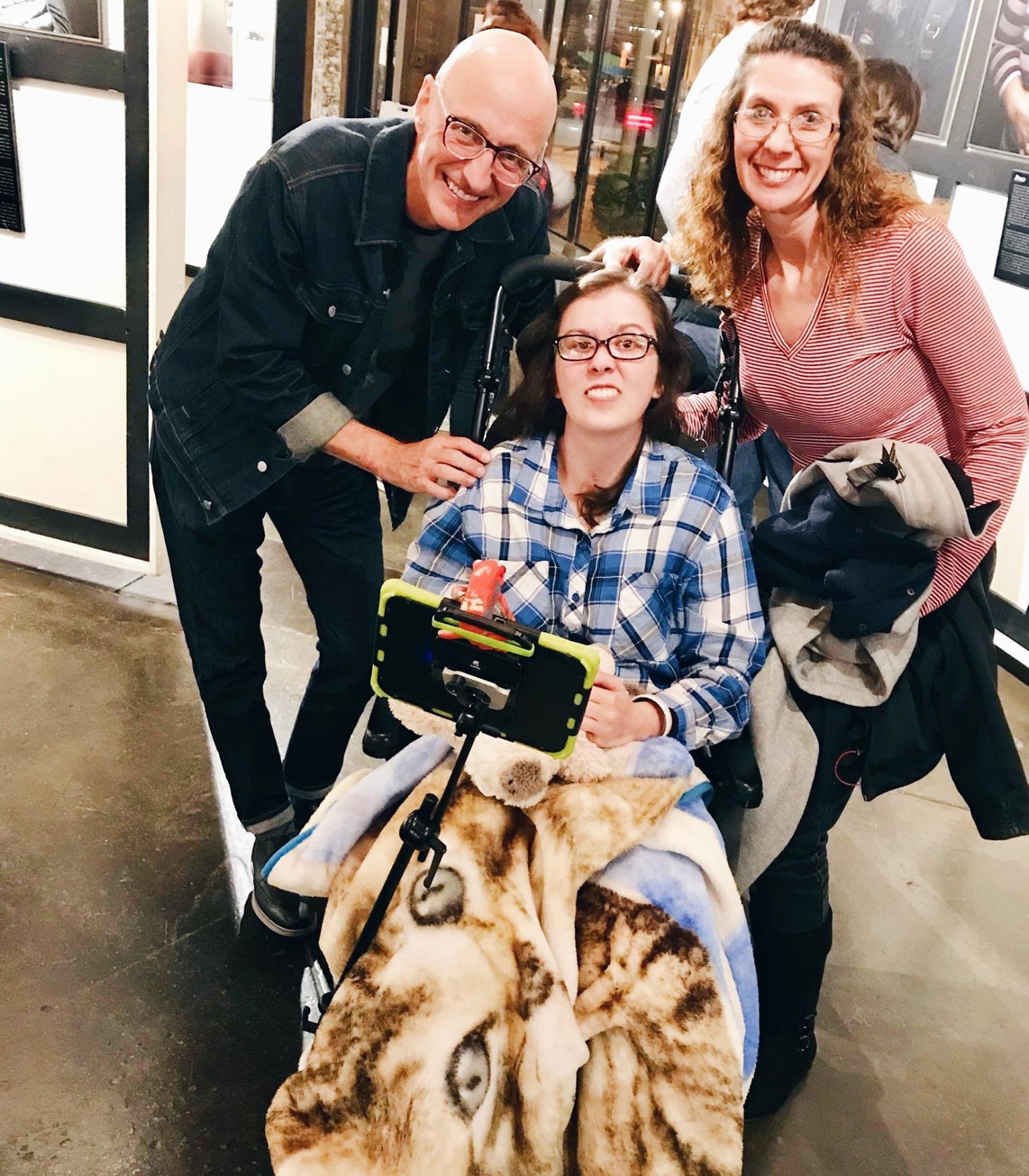 Randy, Tabitha & Yvonne (2017) at a 7 Billion Ones Event