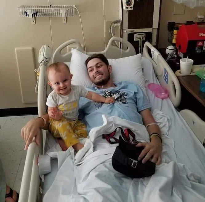 Tyler with his daughter Marlee