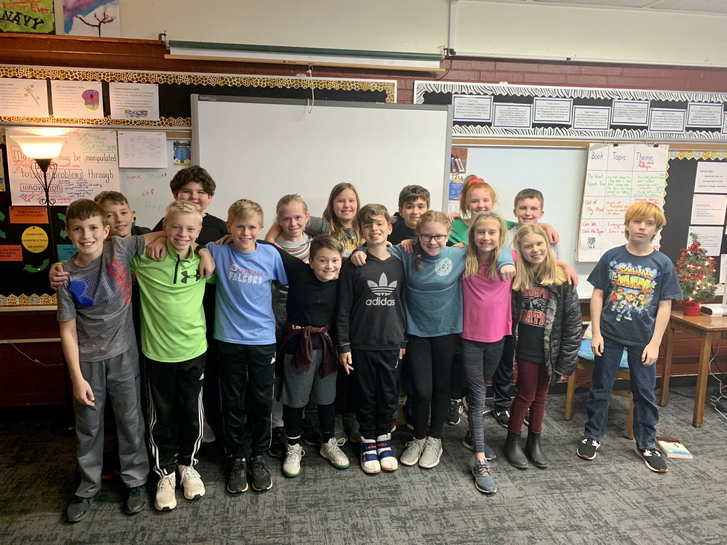 Mrs. Bradley’s 5th Grade Class “The Greatest Gift”