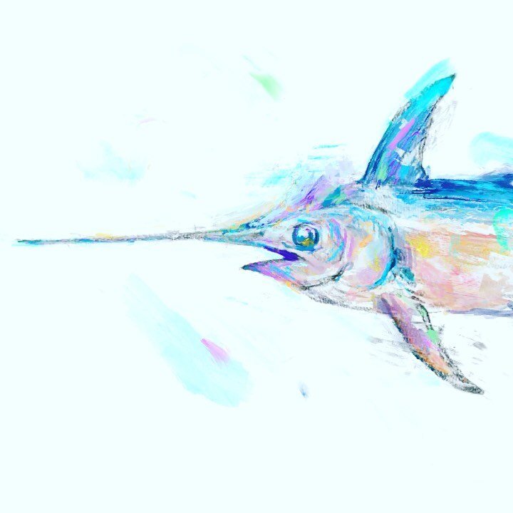 More illustration work for a southern apparel brand. If you&rsquo;ll never catch it, draw it.

#coastal #marlin #procreate #freelanceillustration #freelancedesigner