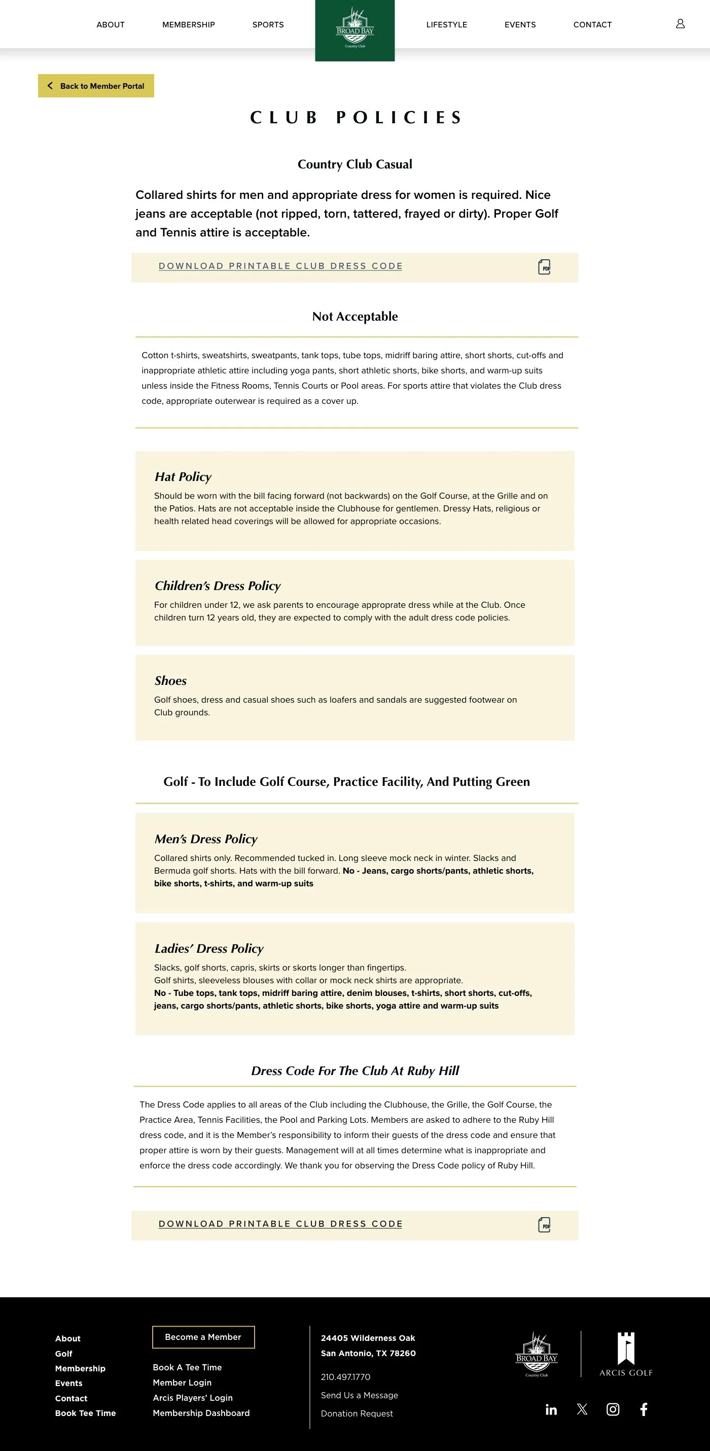 Private Club- Member Login- Club Policies.jpg