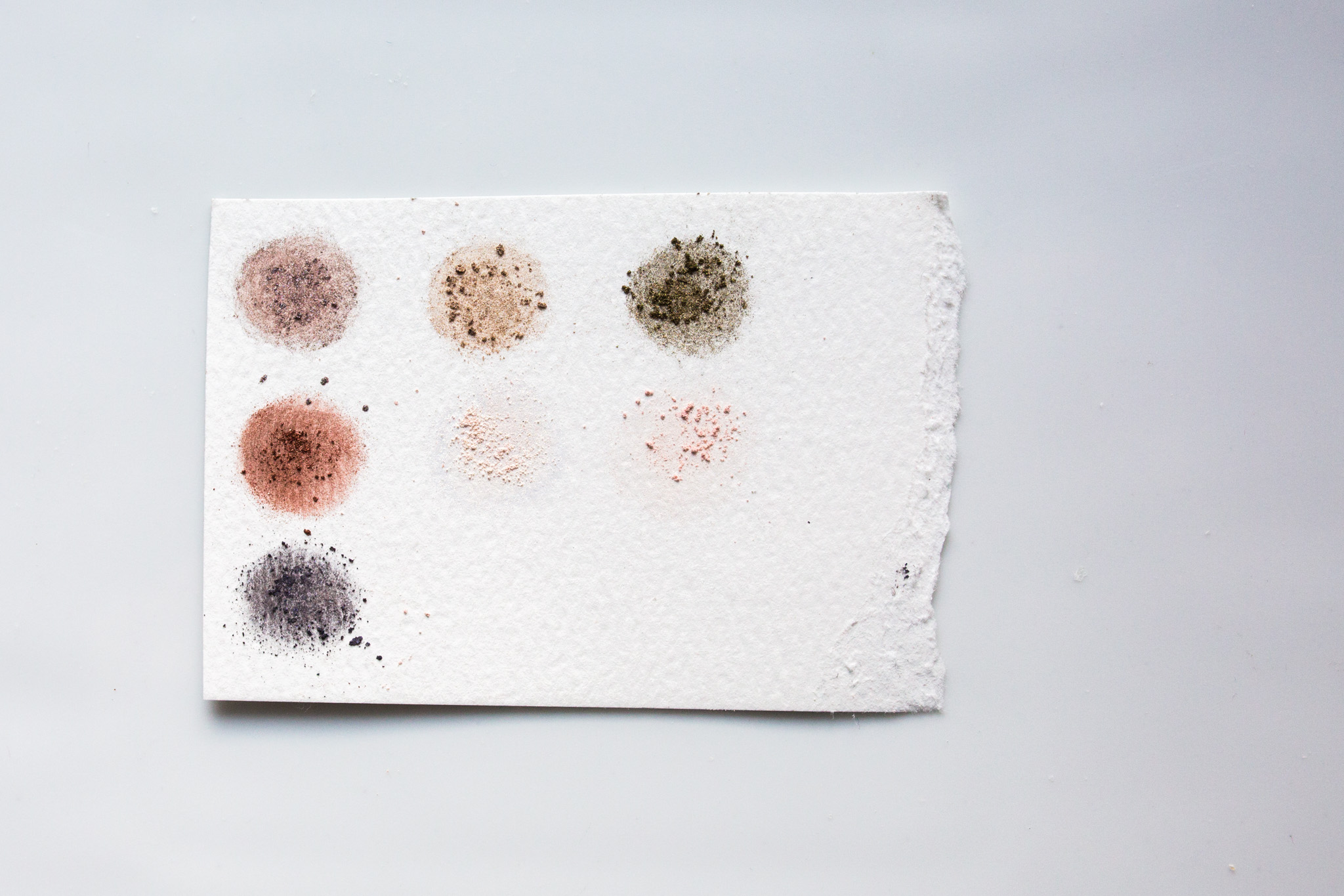 Swatches of Elitist Eye Shadows