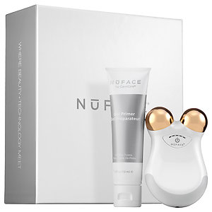 NuFACE White Rose Mini Facial Toning Device