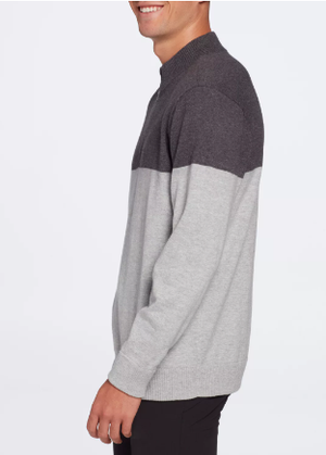 Veste Légère Homme Walter Hagen Clubhouse - Taille L, 1/4 Zip, Motif Drapeaux - Neuf