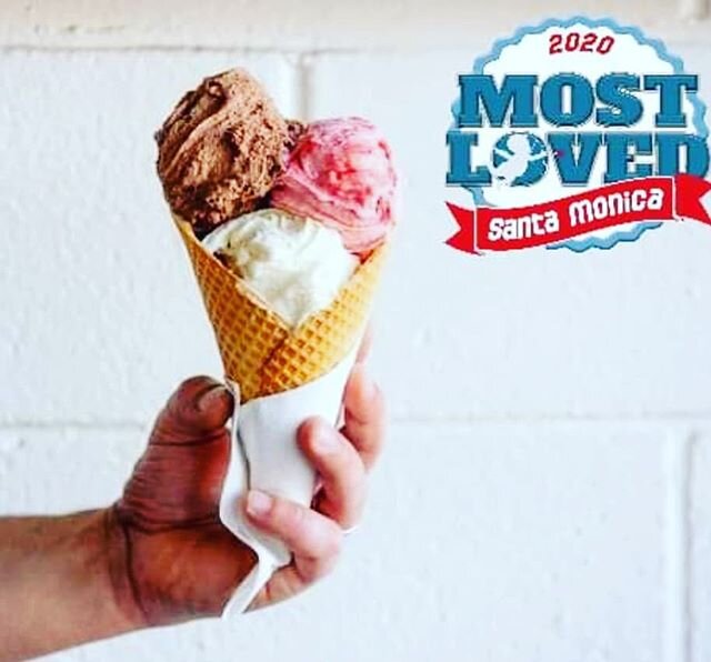 Chocolate, Strawberry &amp; Vanilla in a crunchy house made Waffle Cone. What else? 😍
Don't forget to vote for us as your Most loved business on categories #12 Frozen Dessert and #31 Business on Main Street! 
LINK ON BIO
#grazie #MostLovedSM #bestge