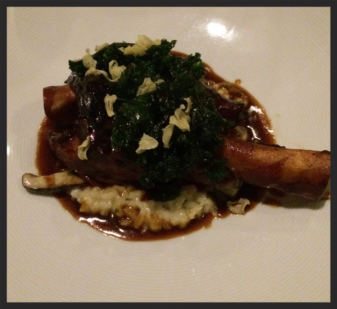 Braised Lamb Osso Bucco at The Compound