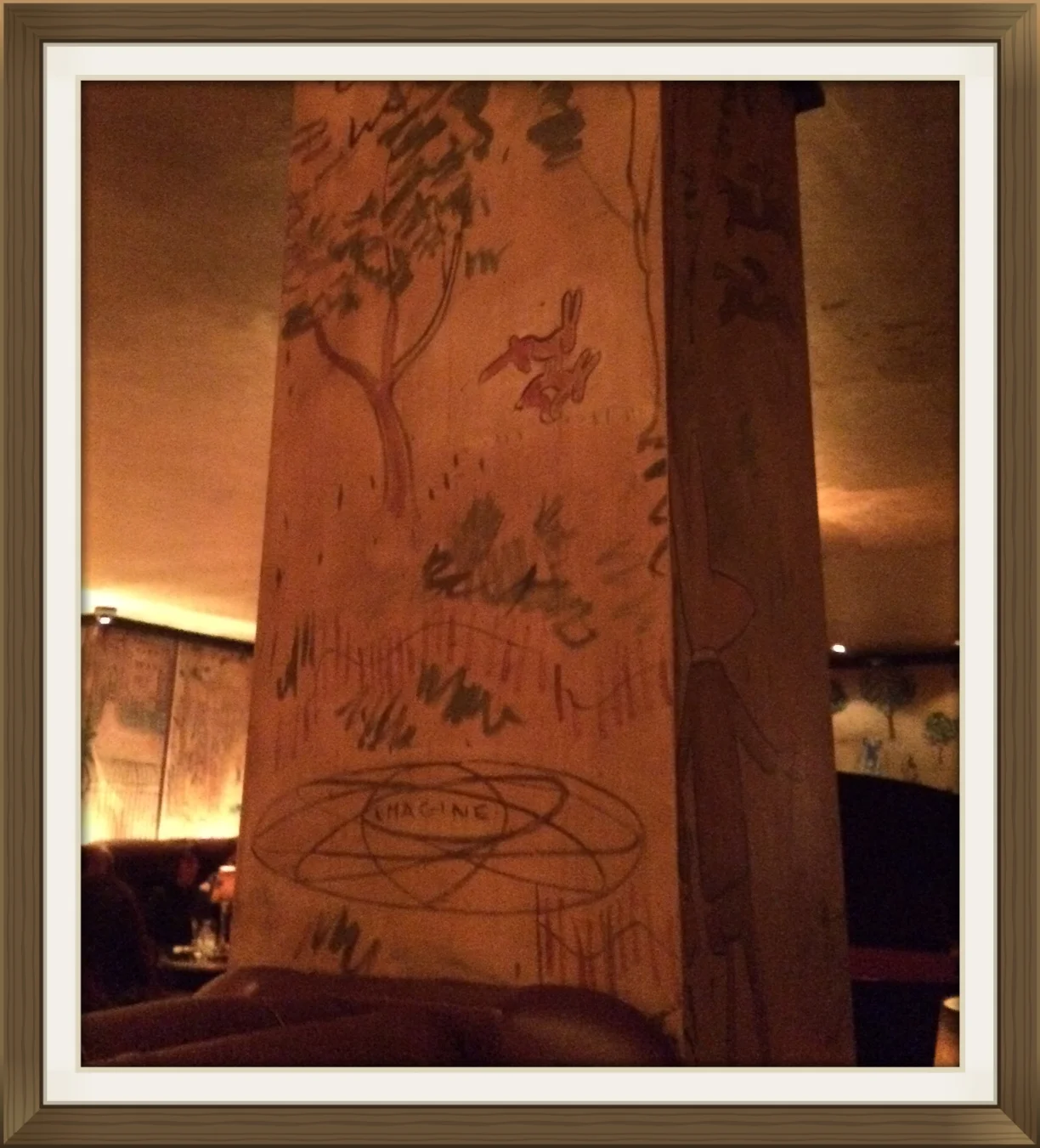 Bemelmans Bar - Completely covered in original art by Ludwig Bemelmans, creator of Madeline