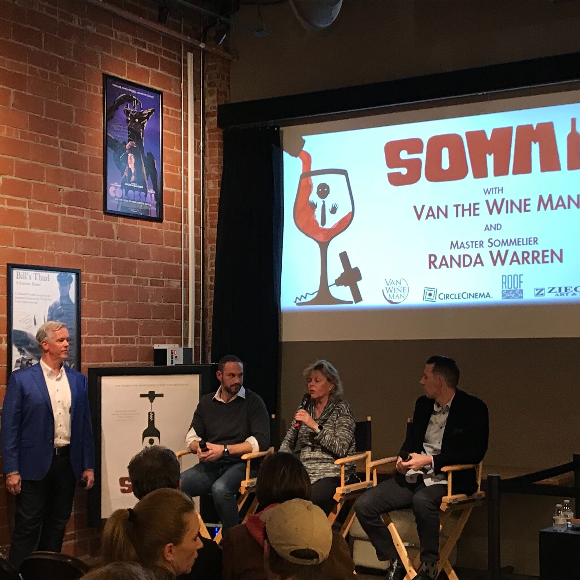 Van and somms at SOMM 3 screening