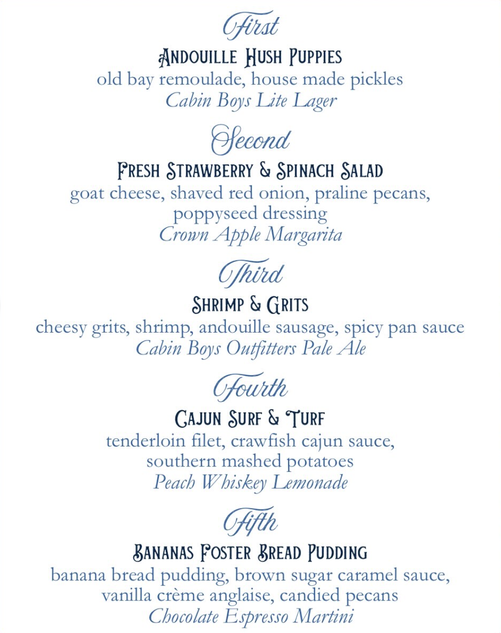 Nostalgia Wine Dinner - Isla’s at Juniper 