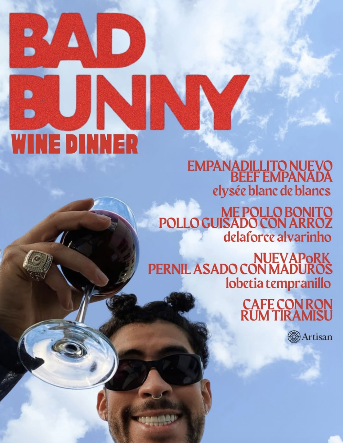 Bad Bunny Wine Dinner at Duet
