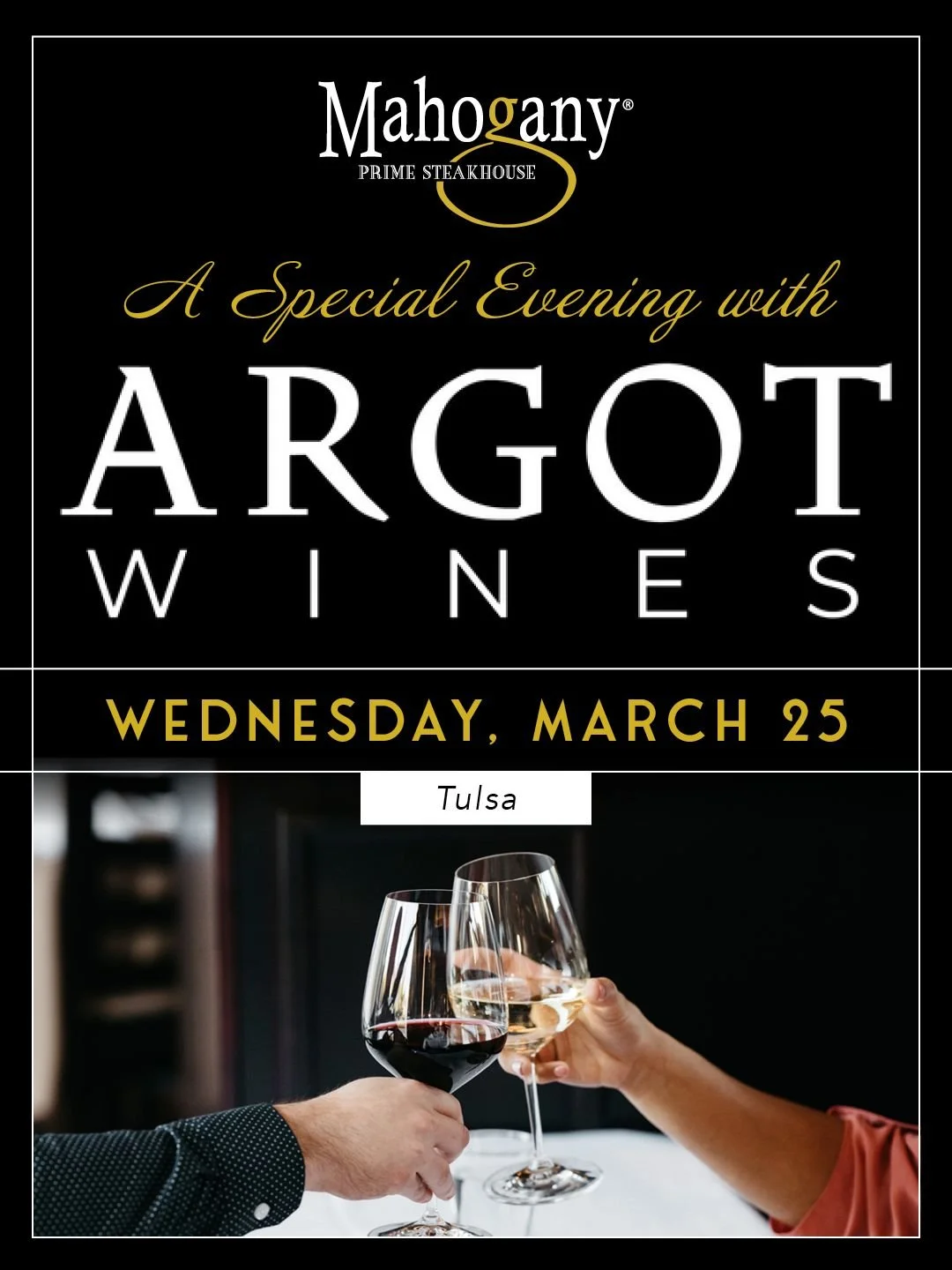 Argot Wines Dinner at Mahogany